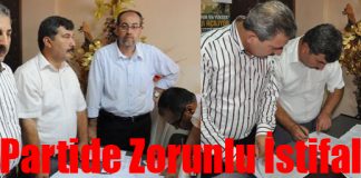 Ak Partide Zorunlu İstifalar!