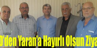 TÜED’den Yaran’a Hayırlı Olsun Ziyareti