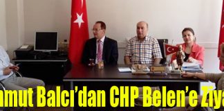 Büyükşehir Aday Adayından CHP Belen’e Ziyaret