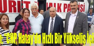 Bilen; “CHP, Hatay’da Hızlı Bir Yükseliş İçinde”