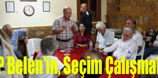 CHP Belen, Seçim Çalışmalarına Aralıksız Devam Ediyor