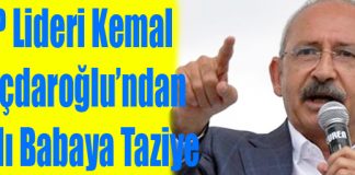 CHP Liderinden Acılı Babaya Taziye