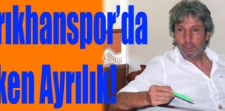 Kırıkhanspor’da Erken Ayrılık!