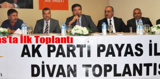 Payas’ta Ak Parti İlk İlçe Divan Toplantısını Yaptı