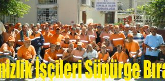 Temizlik İşçileri Süpürge Bıraktı