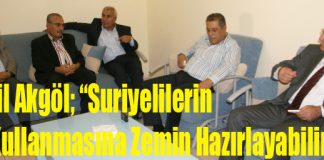 Vekil Akgöl; “Suriyelilerin Oy Kullanmasına Zemin Hazırlayabilirler”
