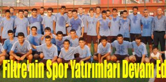 Asaş Filtre’nin Spor Yatırımları Devam Ediyor!