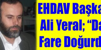 Ali Yeral; “Dağ Fare Doğurdu”