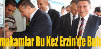 Hatay’daki İlçe Kaymakamları Erzin’de Toplandı