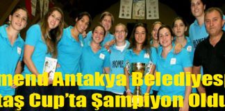 Homend Antakya Belediyespor Botaş Cup’ta Şampiyon Oldu