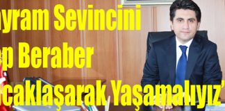 Kaymakam Aydın; “Kardeşçe Kucaklaşmalı, Bayram Sevincini Hep Beraber Yaşamalıyız”