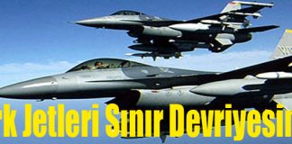 Türk Jetleri Sınır Devriyesinde