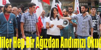 TGB’liler Hep Bir Ağızdan Andımızı Okudular