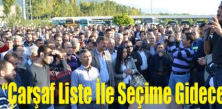 Genel Başkan Cengiz Gül; “Çarşaf Liste İle Seçime Gideceğiz”