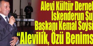 Soysüren; “Alevilik, Özü Benimser”