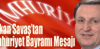 Başkan Savaş’tan Cumhuriyet Bayramı Mesajı