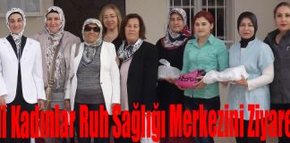 Ak Parti Kadın Kolları Ruh Sağlığı Merkezini Ziyaret Etti
