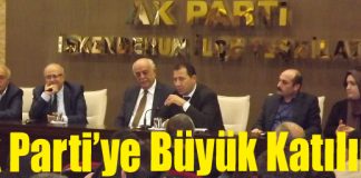 Ak Parti’ye Büyük Katılım