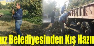 Arsuz Belediyesinden Kış Hazırlığı