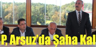 CHP, Arsuz’da Şaha Kalktı