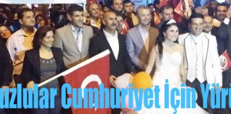 Arsuzlular Cumhuriyet İçin Yürüdü
