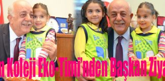Özel İkem Koleji Eko-Timi’nden Başkan Seyfi Dingil’e Ziyaret