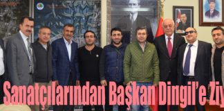 İlahi Sanatçılarından Belediye Başkanı Seyfi Dingil’e Ziyaret