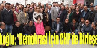 “Demokrasi İçin CHP’de Birleşelim”