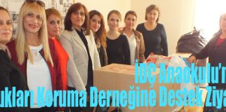 İDÇ Anaokulu’ndan Çocukları Koruma Derneğine Destek Ziyareti