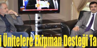 Yeni Ünitelere Ekipman Desteği Talebi