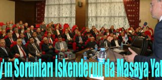 HBB Başkanı Savaş İskenderun’daydı