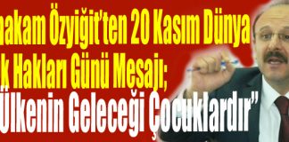 “Bir Ülkenin Geleceği Çocuklardır”