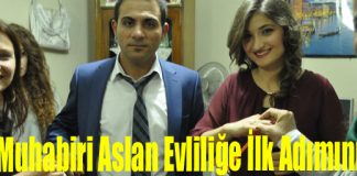 İHA Muhabiri Aslan Evliliğe İlk Adımını Attı