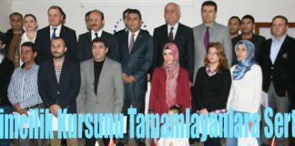 Girişimcilik Kursunu Tamamlayanlara Sertifikaları Verildi