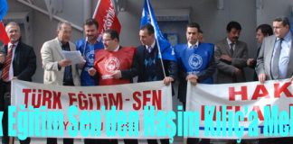 Türk Eğitim Sen’den Haşim Kılıç’a Mektup