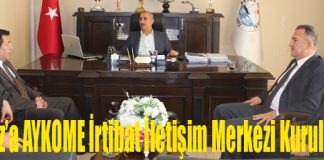 Arsuz’a AYKOME İrtibat İletişim Merkezi Kurulacak