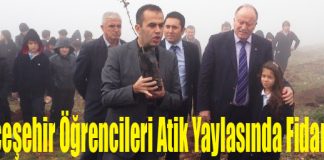 Bahçeşehir Öğrencileri Fidan Ekti