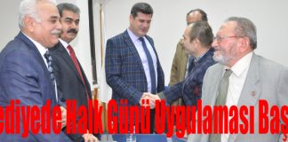 İskenderun Belediyesinde Halk Günü Uygulaması Başladı