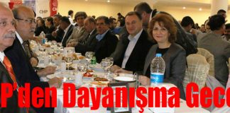 CHP’den Dayanışma Gecesi