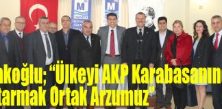 “Ülkeyi AKP Karabasanından Kurtarmak Ortak Arzumuz”