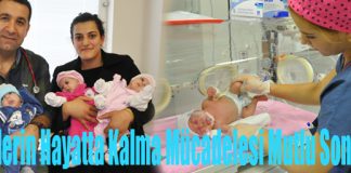 27 Haftalık Doğan Üçüzlerin Hayatta Kalma Mücadelesi Mutlu Sonlandı