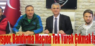Hatayspor, Bandırma Maçına Tek Yürek Çıkmak İstiyor