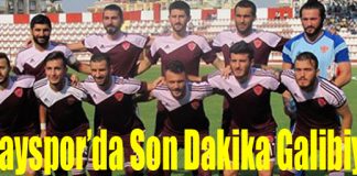 Hatayspor’da Son Dakika Galibiyeti