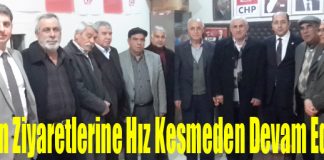 CHP’li Turan Ziyaretlerine Hız Kesmeden Devam Ediyor