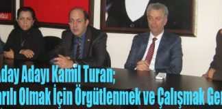 “Başarılı Olmak İçin Örgütlenmek ve Çalışmak Gerekir”