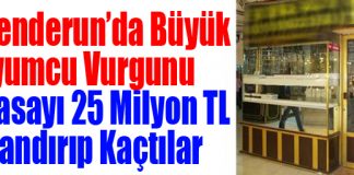 İskenderun’da Büyük Kuyumcu Vurgunu