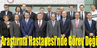 MKÜ Araştırma Hastanesi’nde Görev Değişimi