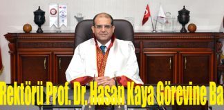 MKÜ Rektörü Prof. Dr. Hasan Kaya Görevine Başladı