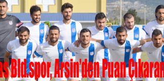Payas Belediyespor, Arsin’den Puan Çıkaramadı