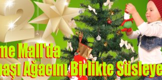 Prime Mall İskenderun’da Yılbaşı Ağacını Birlikte Süsleyelim